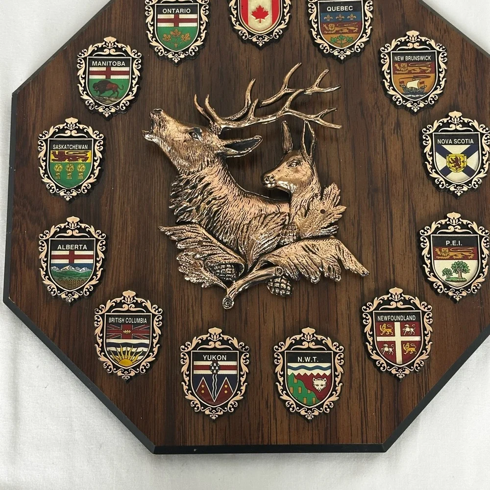 Canadá Wall Plaque, Provincial and Territorial Coats of arms Of Canada